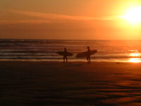 Surfer Sunset
